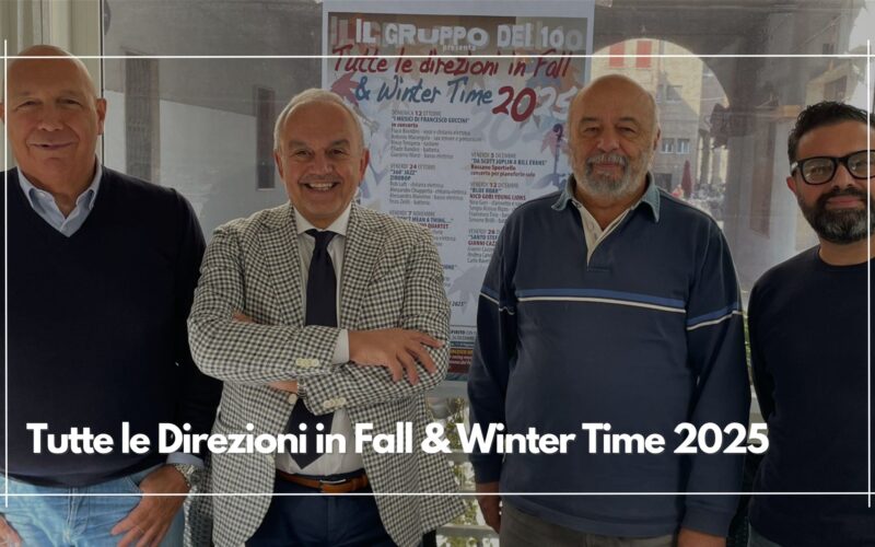 Presentata la nuova rassegna: Tutte Le Direzioni In Fall & Winter Time 2025